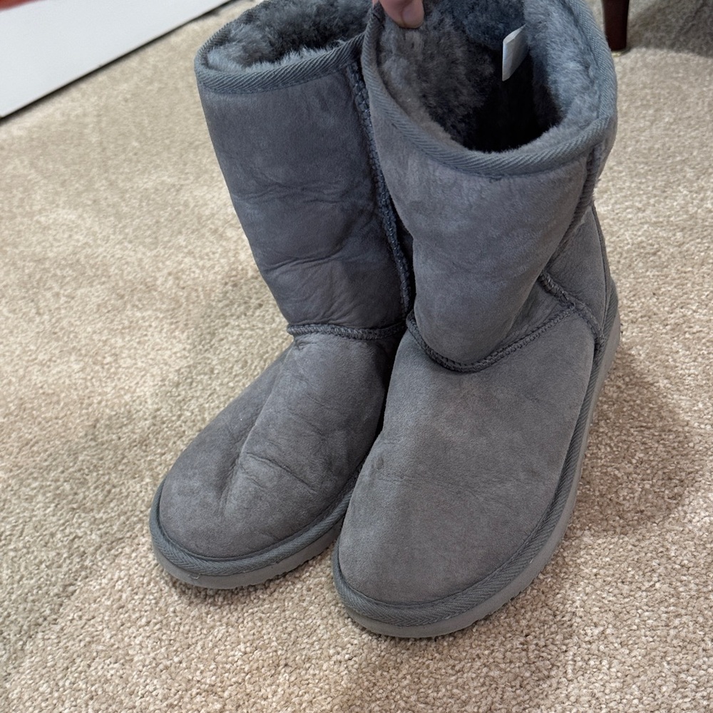 Minnetonka Gray Winter & Rain Boots